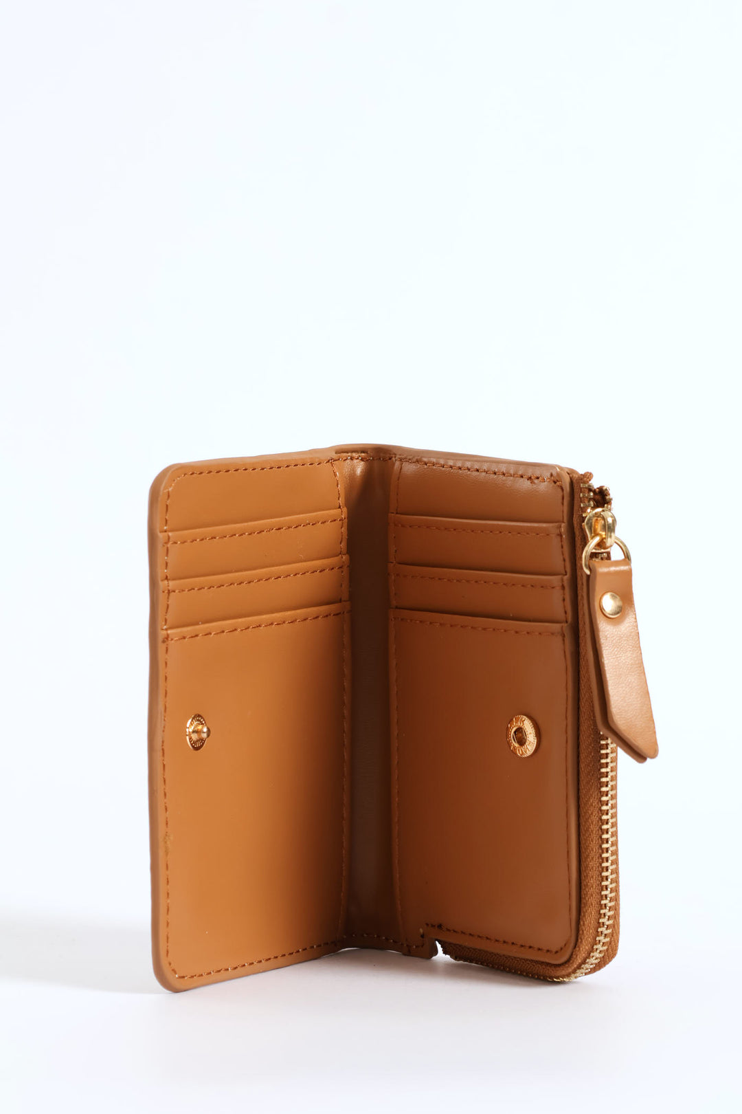 Canvas BiFold Purse - Tan