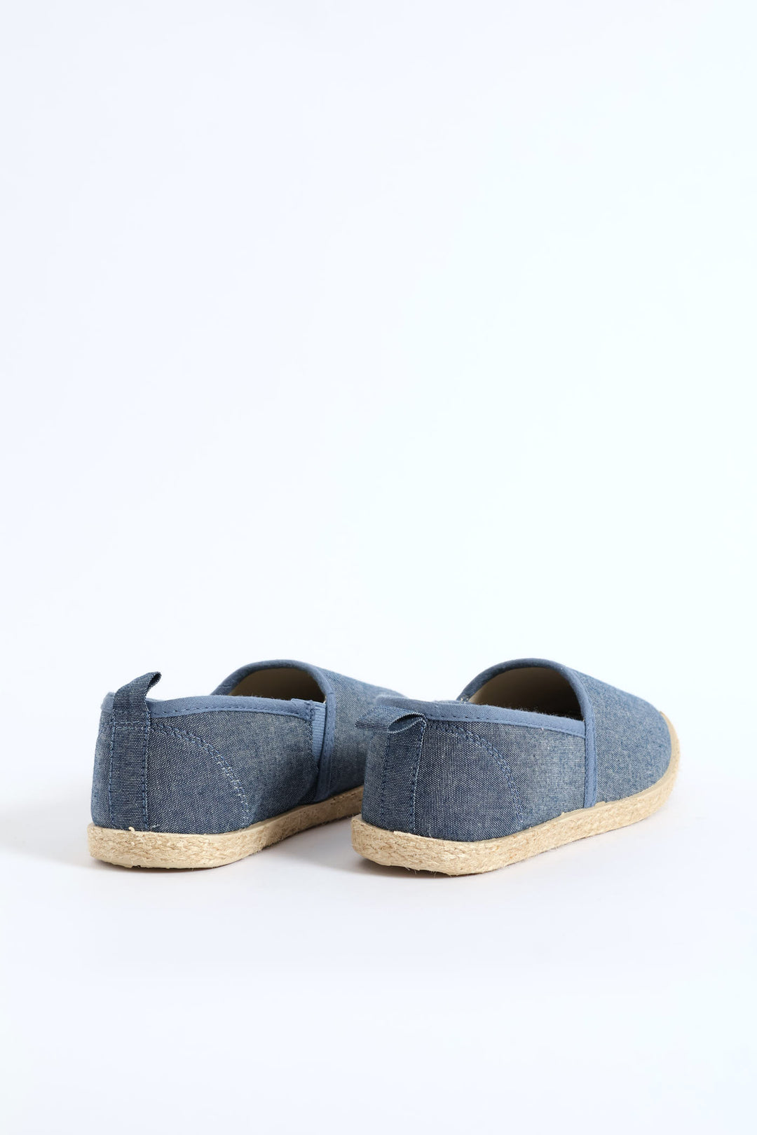 Boys Chambray Espadrille Sandal - Blue