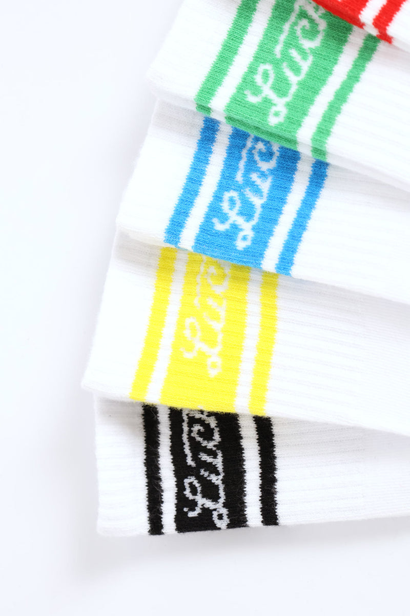 Boys 5 Pack Lucky Anklet Socks - White