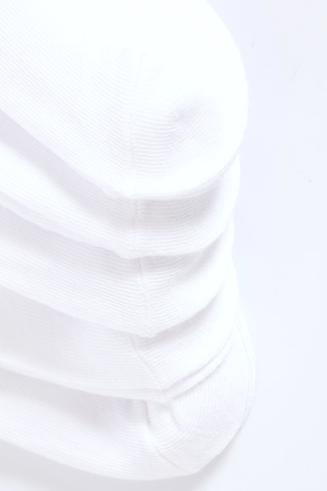 Boys 5 Pack Lucky Anklet Socks - White