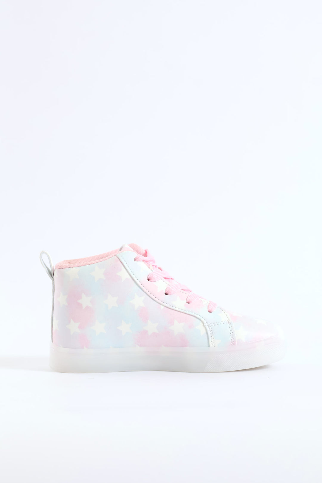 Girls Unicorn Light Up Hitop Sneaker - Multi