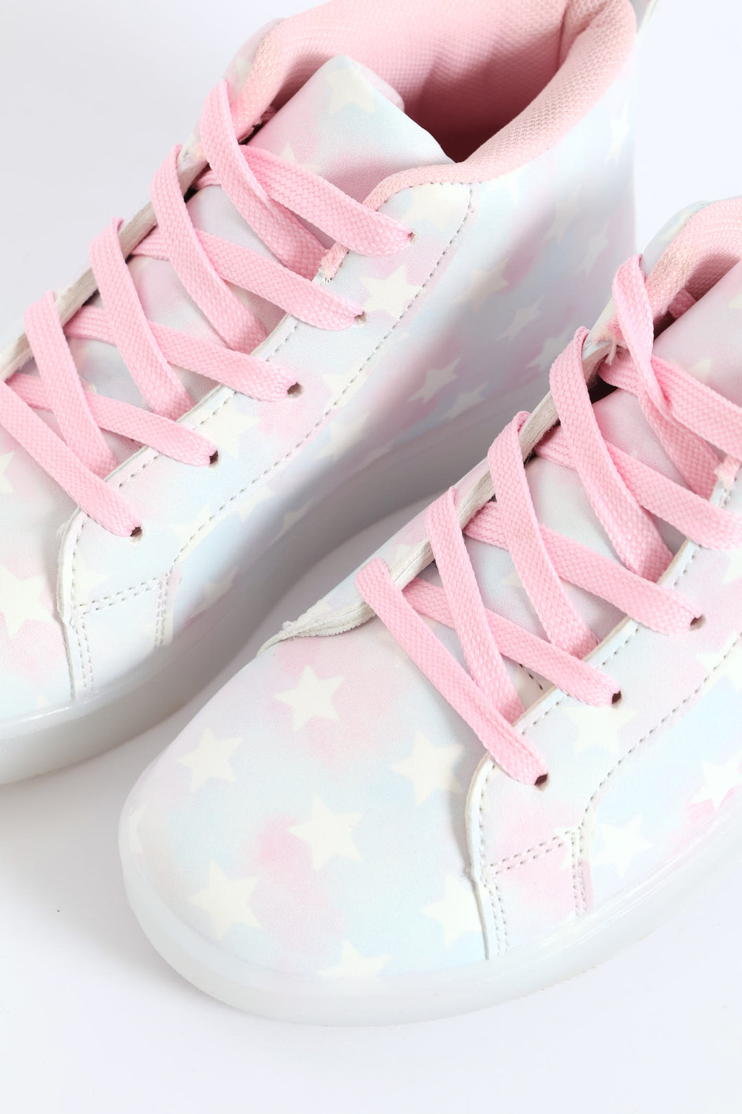 Girls Unicorn Light Up Hitop Sneaker - Multi