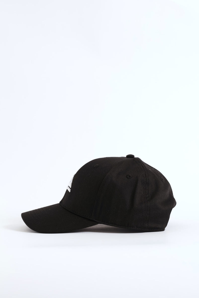 3D Embroidery Corp Cap - Black