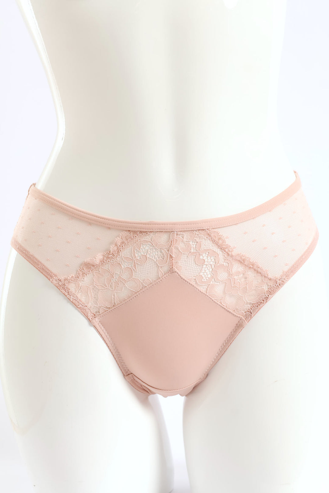 2 Pack Printed Bikini Panties - Sage/Pink