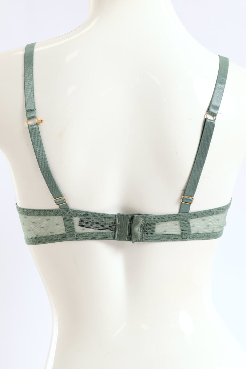 2 Pack Printed Wired Non-Padded Bra - Sage/Pink