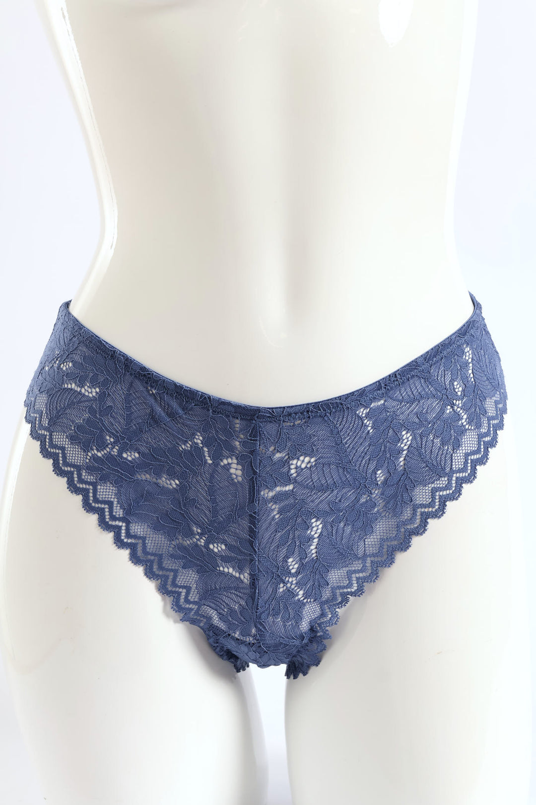 3 Pack Lace Brazilian Panties - Rose/Coastal/Fudge