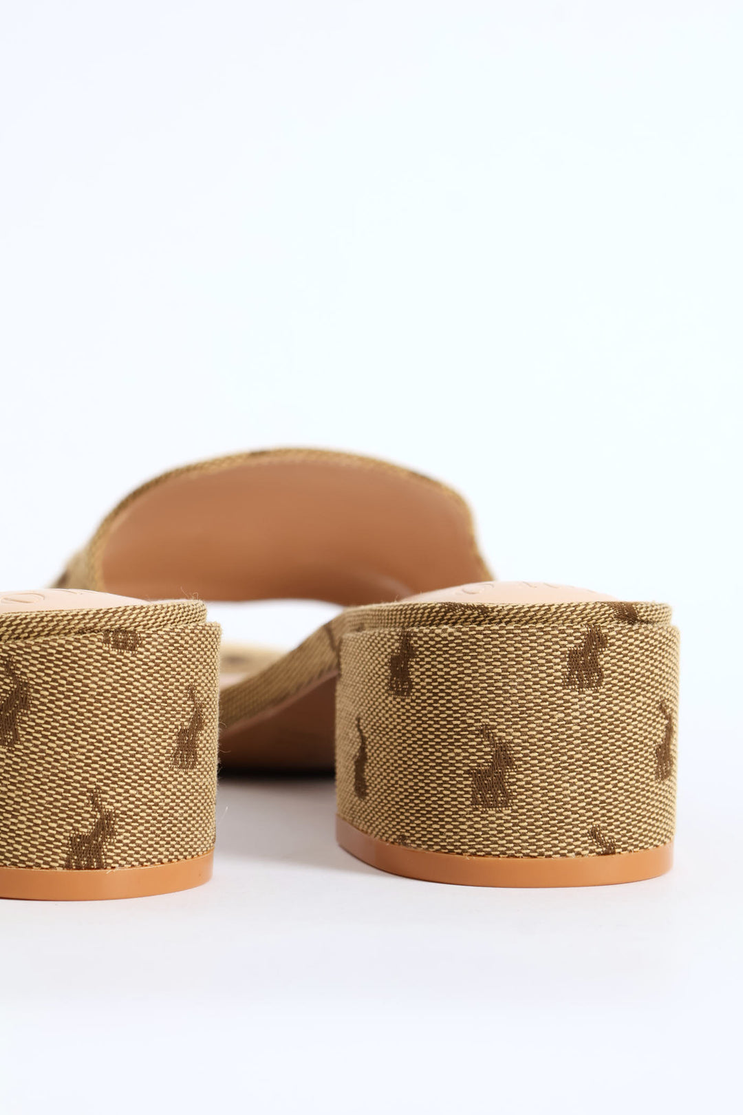 Block Mule Heel - Stone