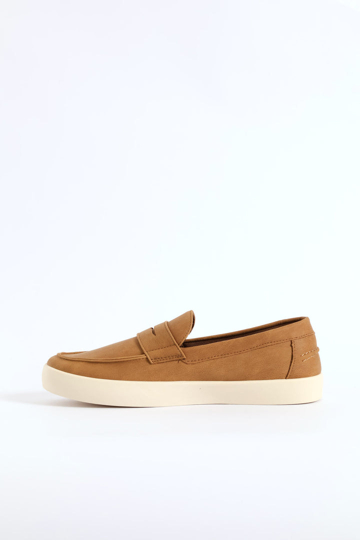 Penny Moccasin Casual Slip On - Tan