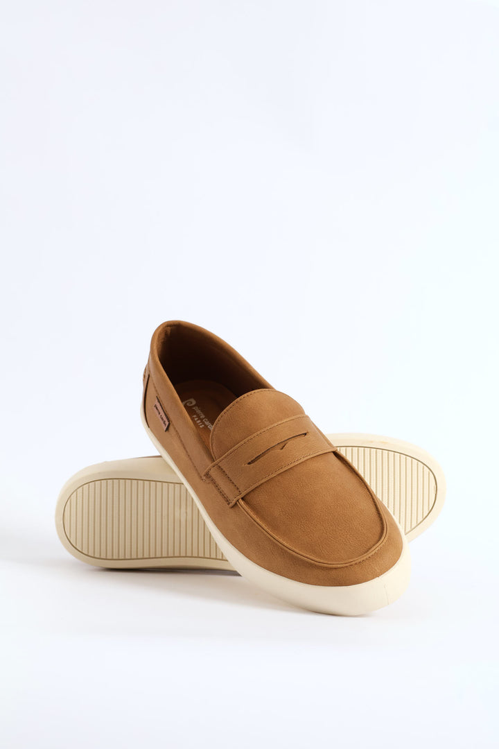 Penny Moccasin Casual Slip On - Tan