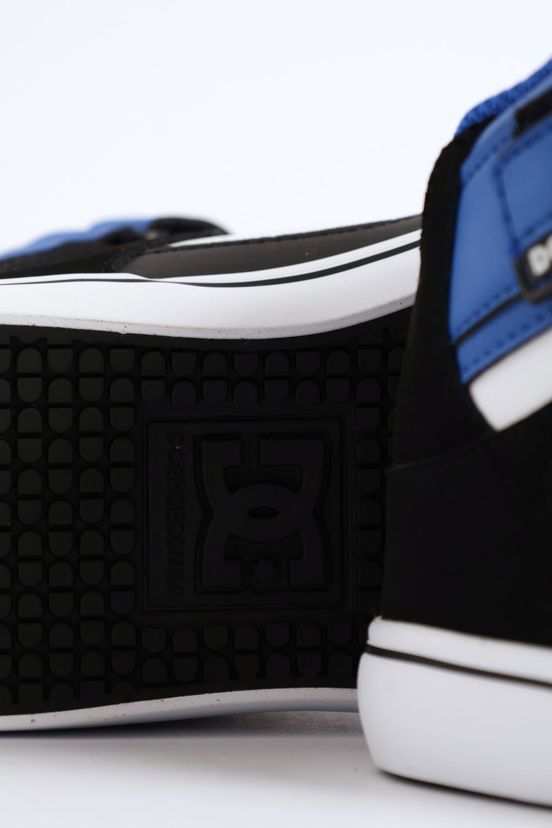 Boys Pure Hitop Ev Dc Sneaker - Black/Navy