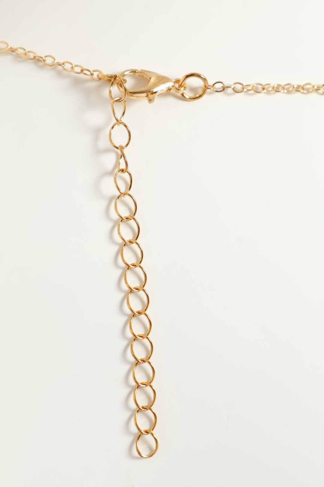 Floral Pendant Necklace - Gold