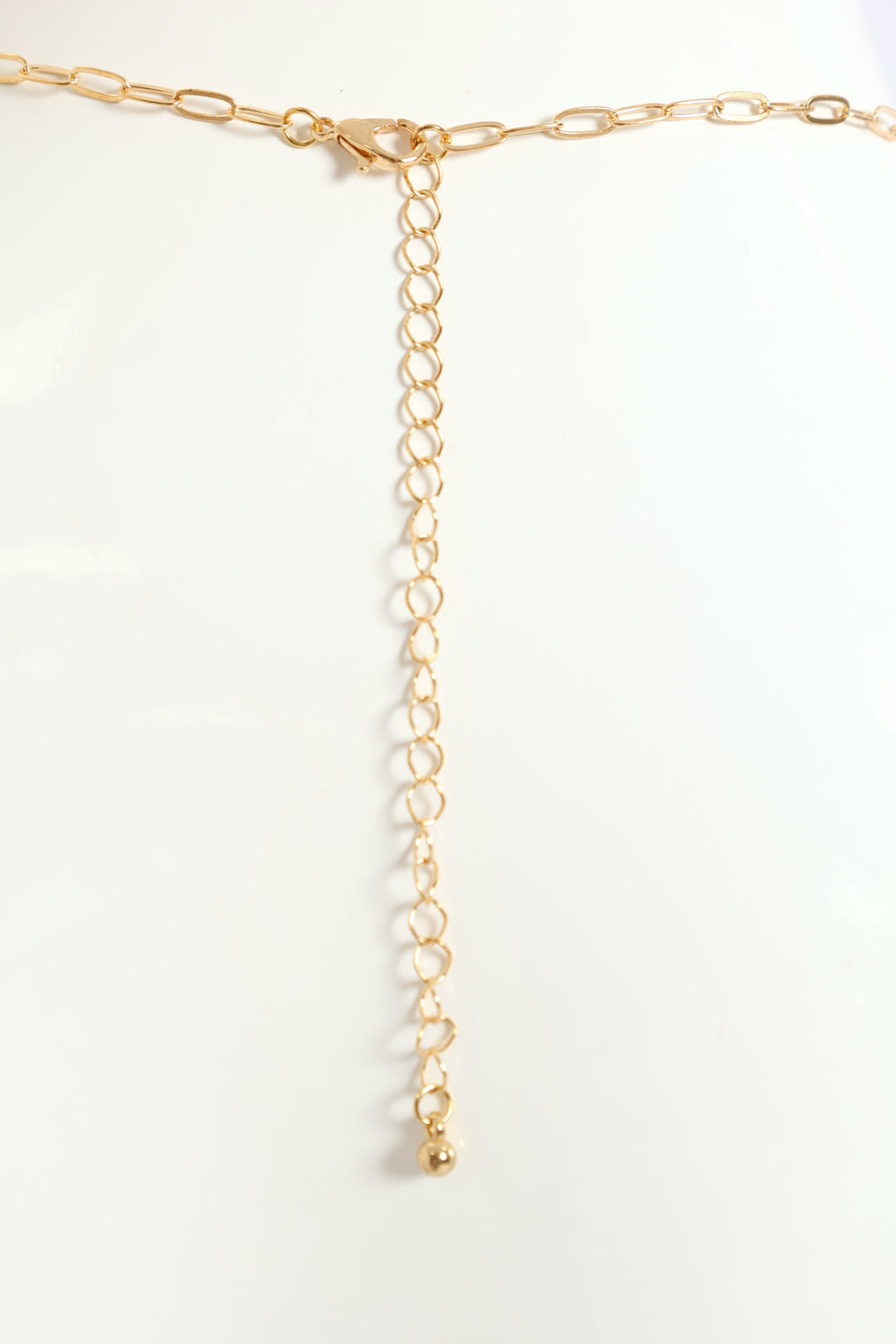 Hoop & Disc Pendant Set - Gold