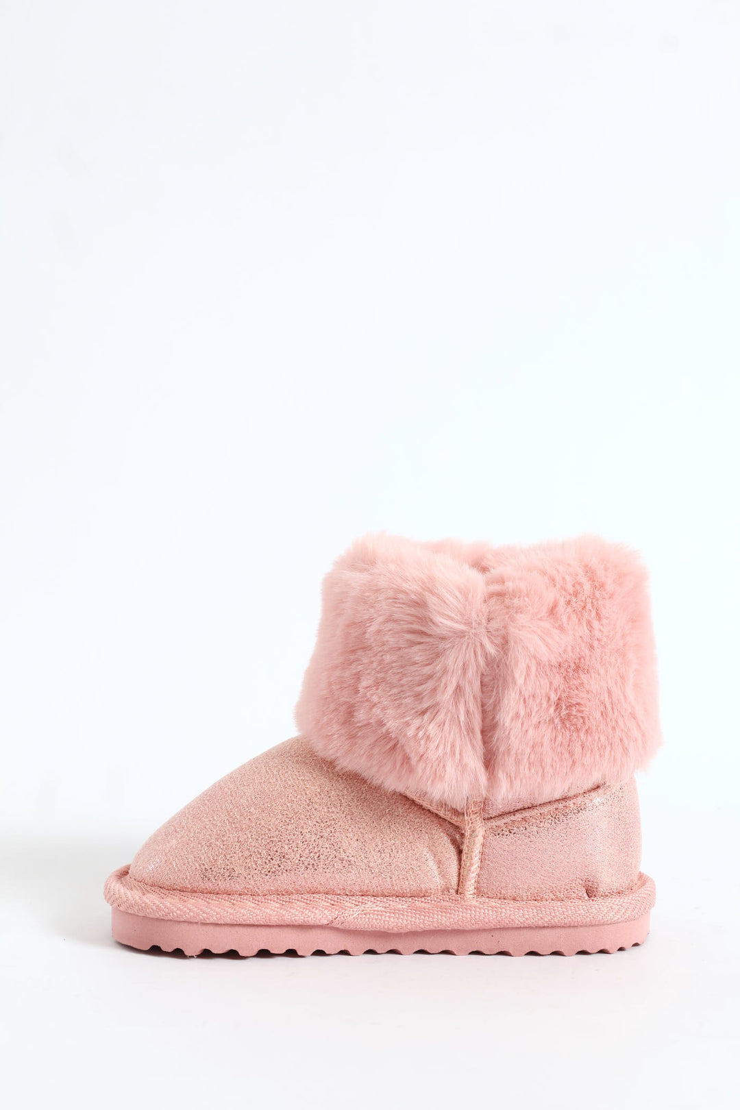 Baby Girls Snowboot Slipper - Pink