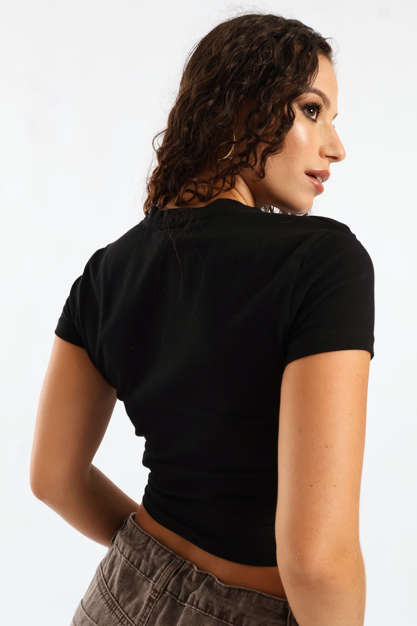 Ladies Bear Baby Tee - Black – Edgars Ladies Bear Baby Tee - Black – Edgars