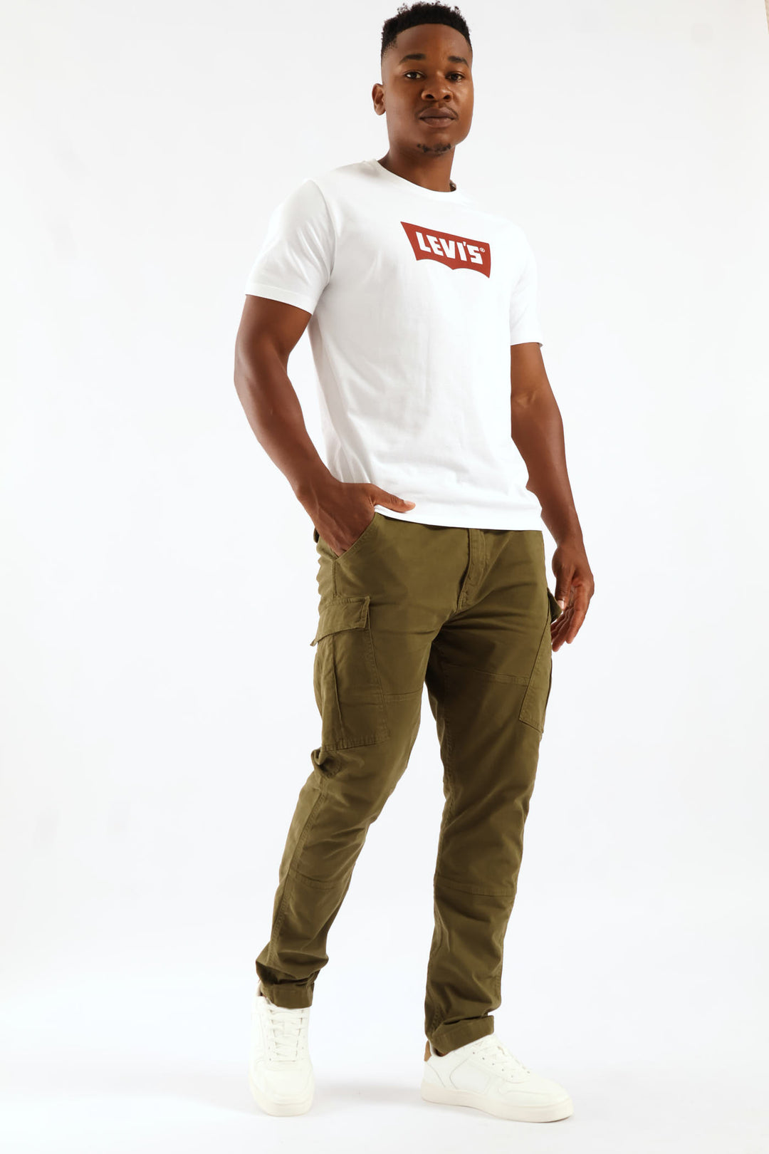 Graphic Crewneck Tee - White