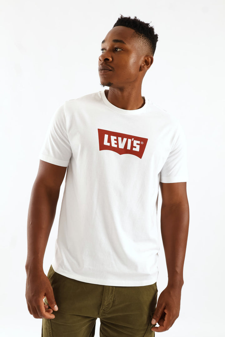 Graphic Crewneck Tee - White