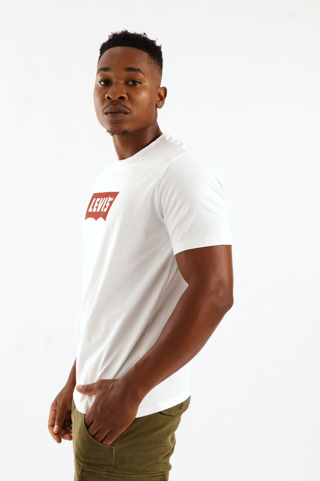 Graphic Crewneck Tee - White