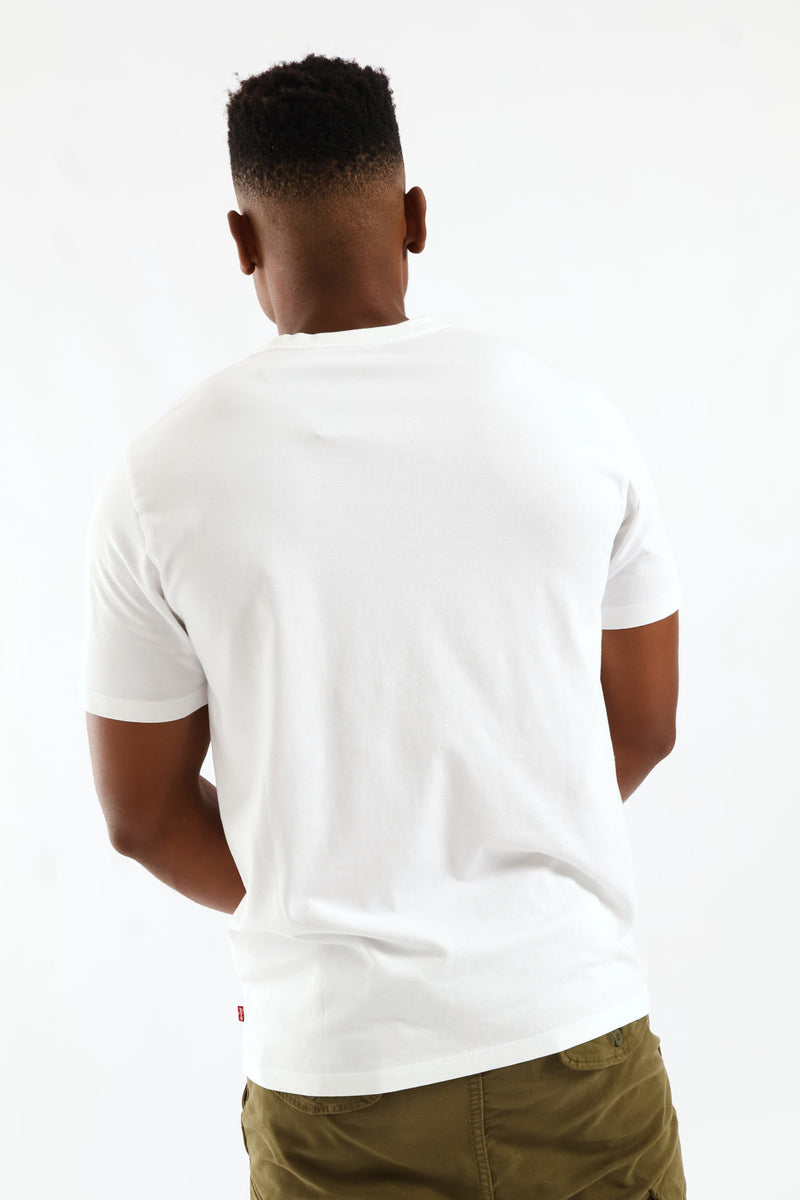 Graphic Crewneck Tee - White