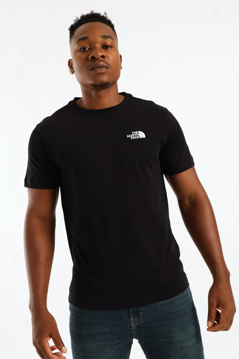 Vertical Regular Tee - Black