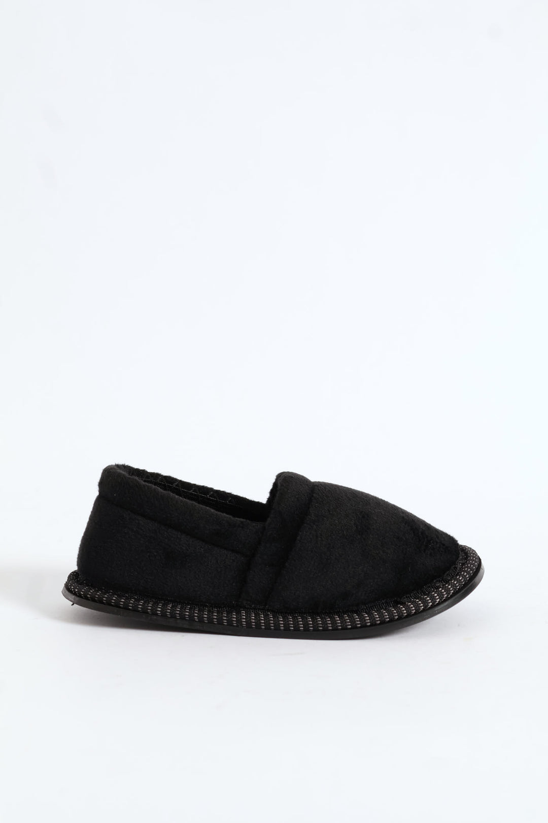 Pre-Boys Basic Slipper - Black