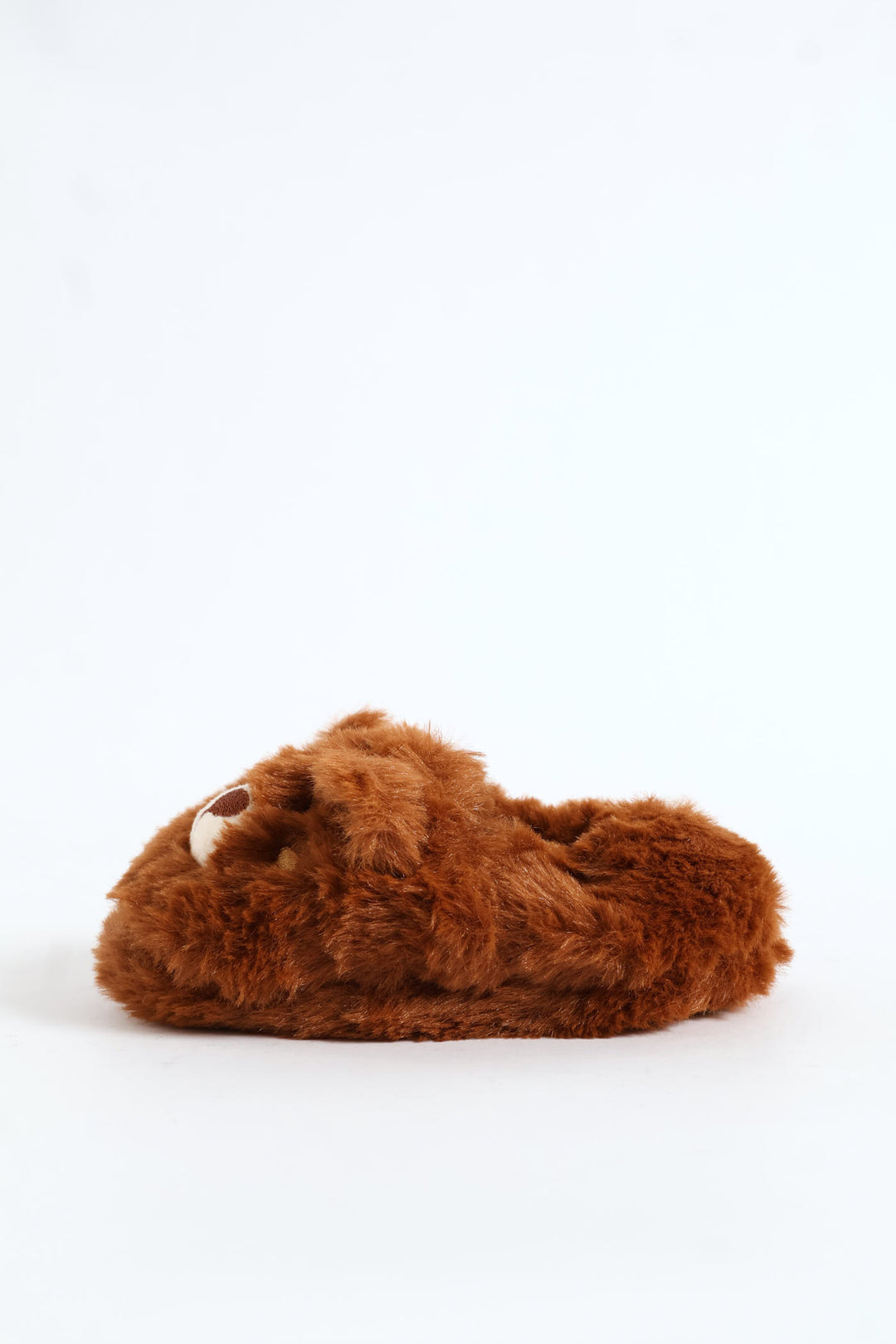 Baby Boys Bear Slipper - Brown