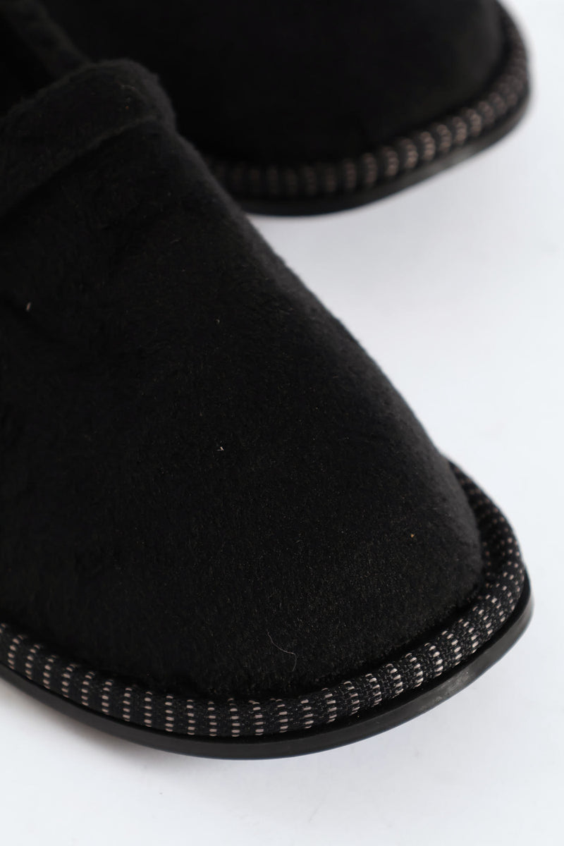 Boys Basic Slipper - Black
