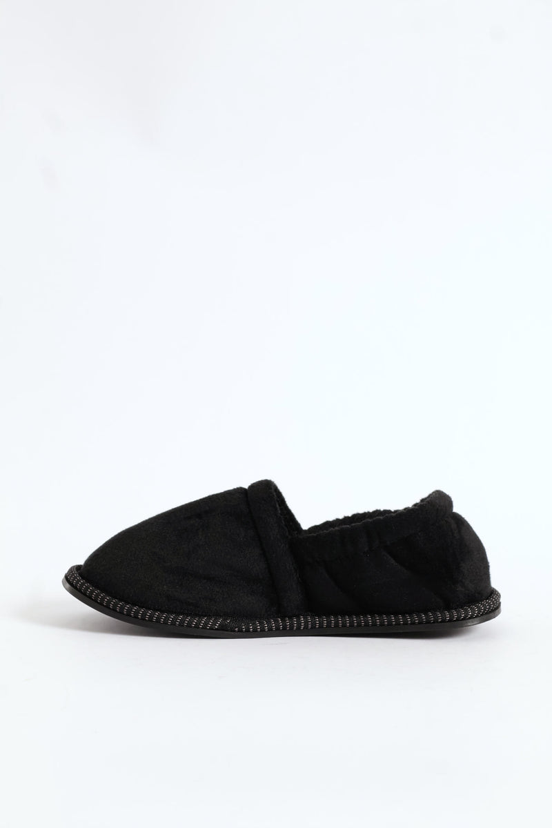 Boys Basic Slipper - Black