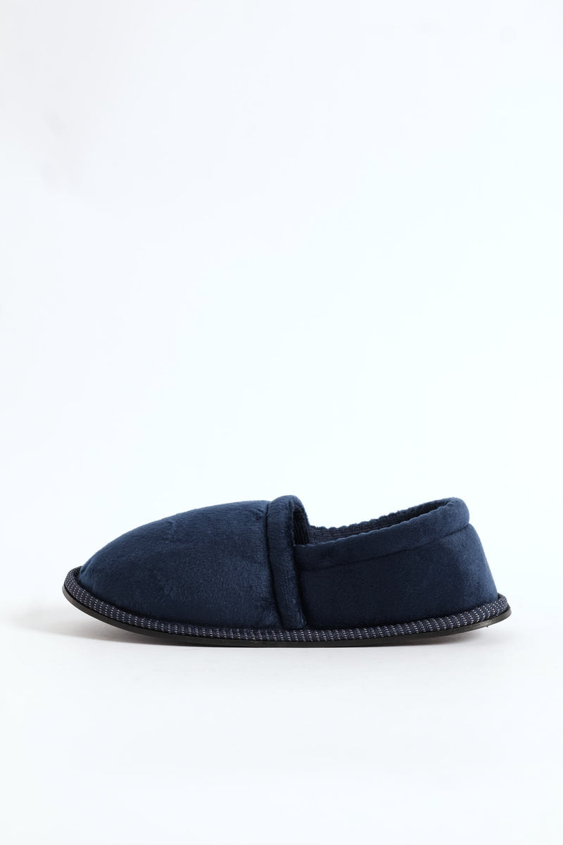 Boys Basic Slipper - Navy