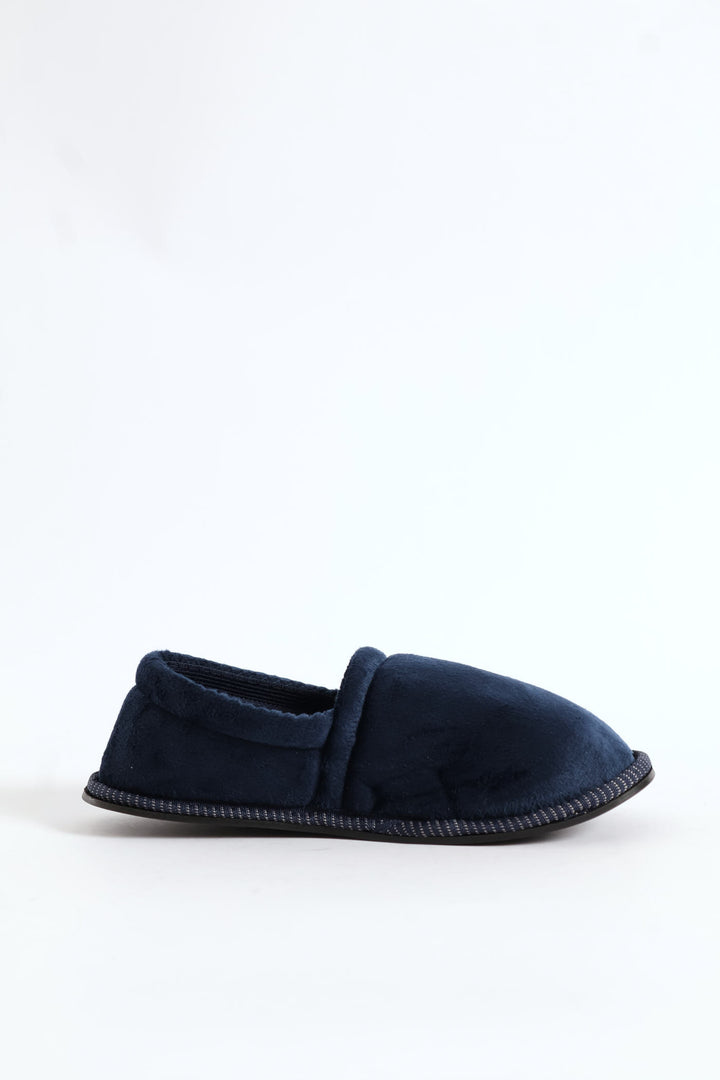 Boys Basic Slipper - Navy