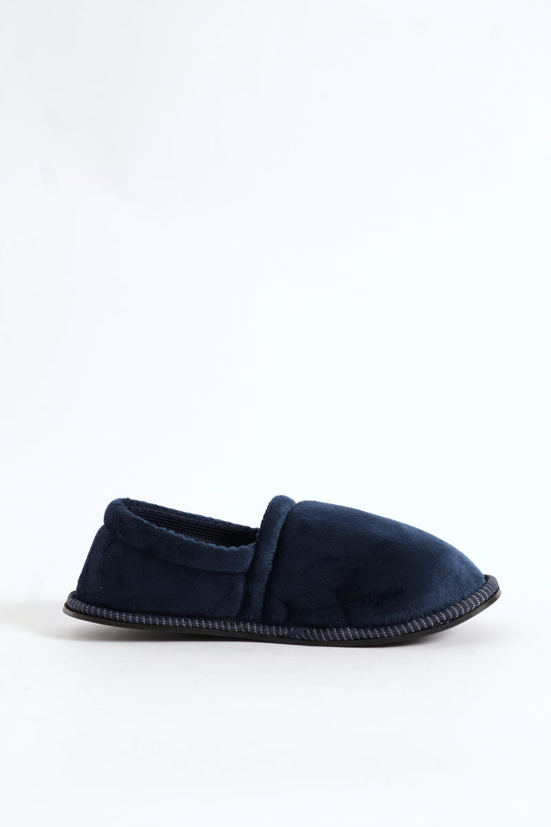 Boys Basic Slipper - Navy