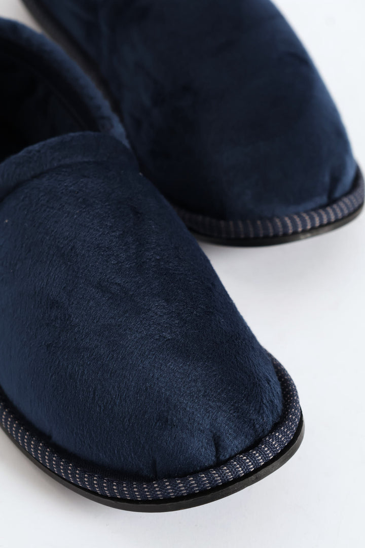 Boys Basic Slipper - Navy