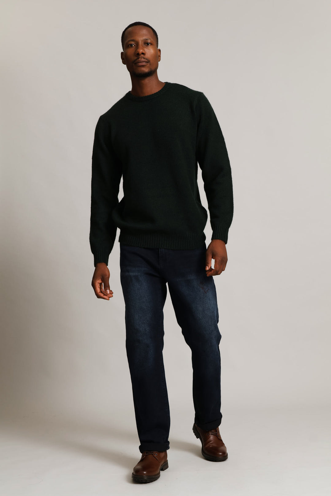 Plain Crew Knitwear - Green