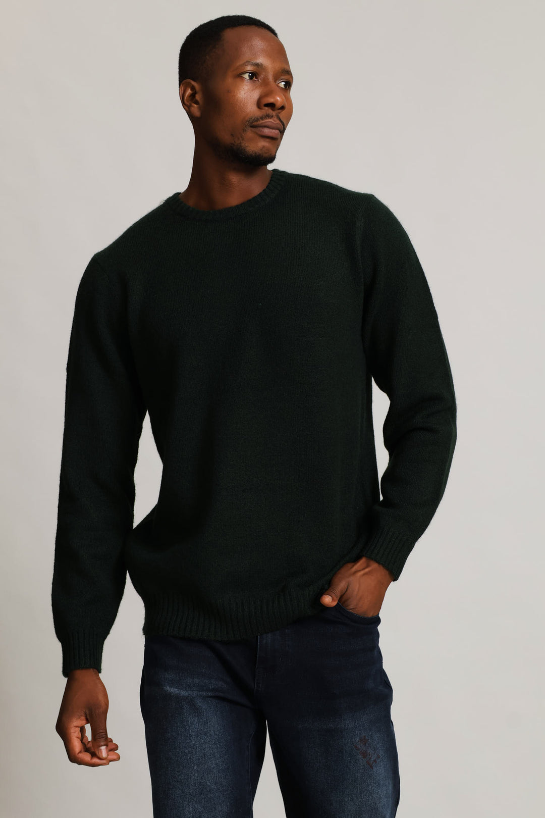 Plain Crew Knitwear - Green