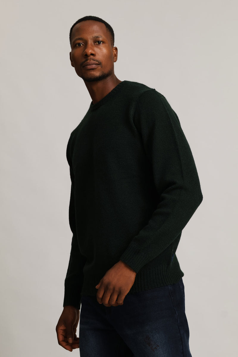 Plain Crew Knitwear - Green