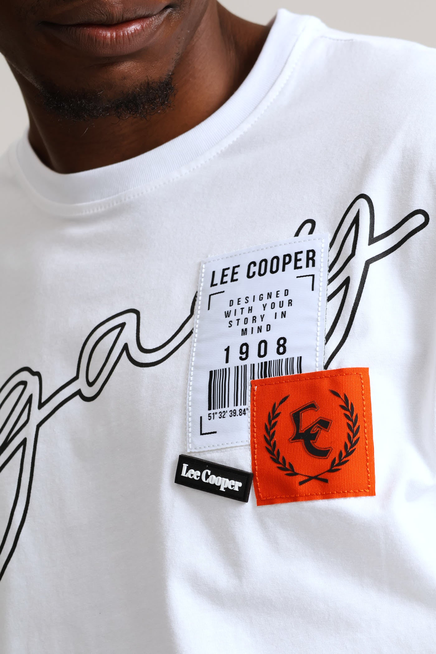 Mens Alain Tee - White – Edgars