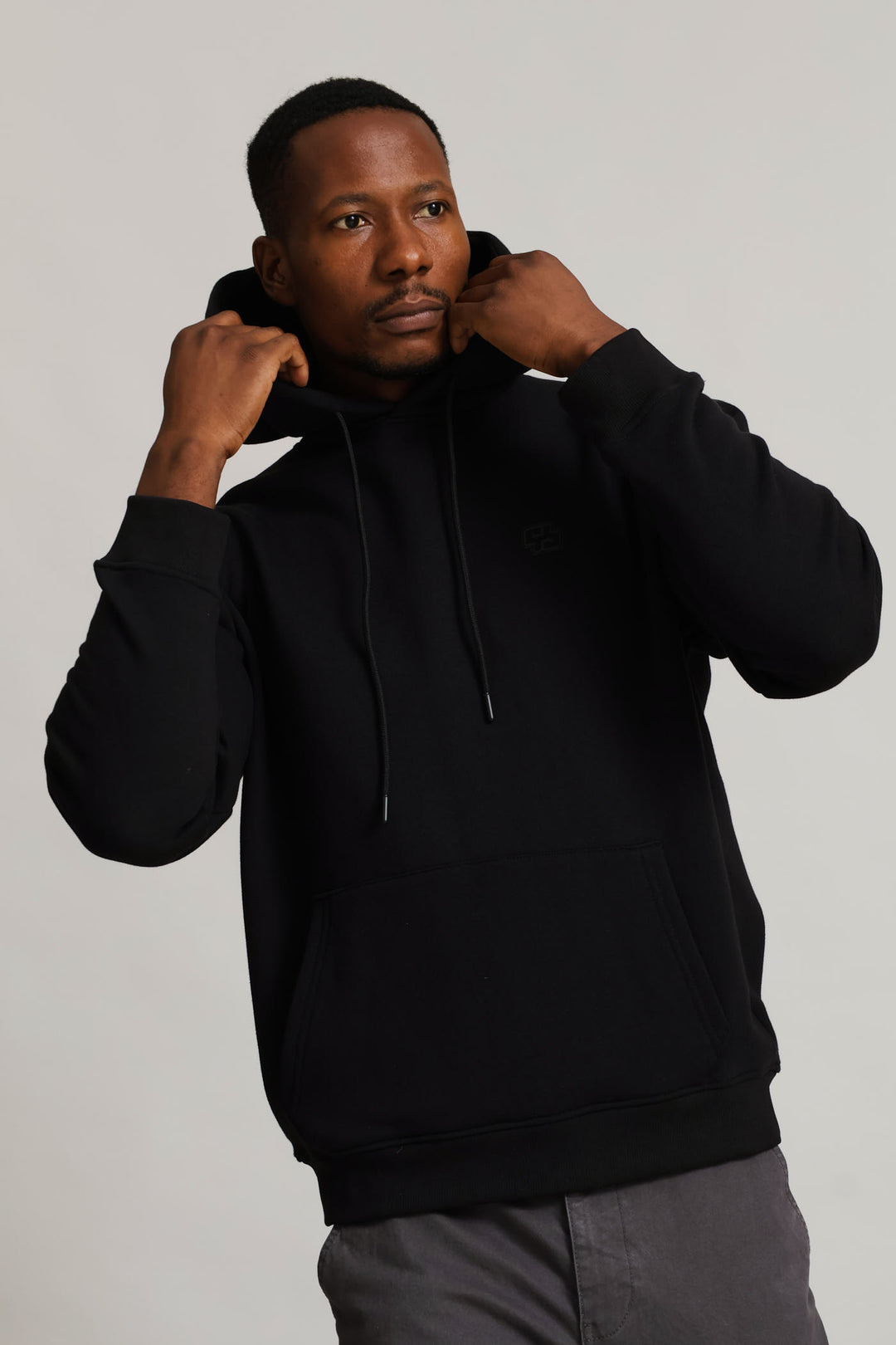Hoody Pullover - Black