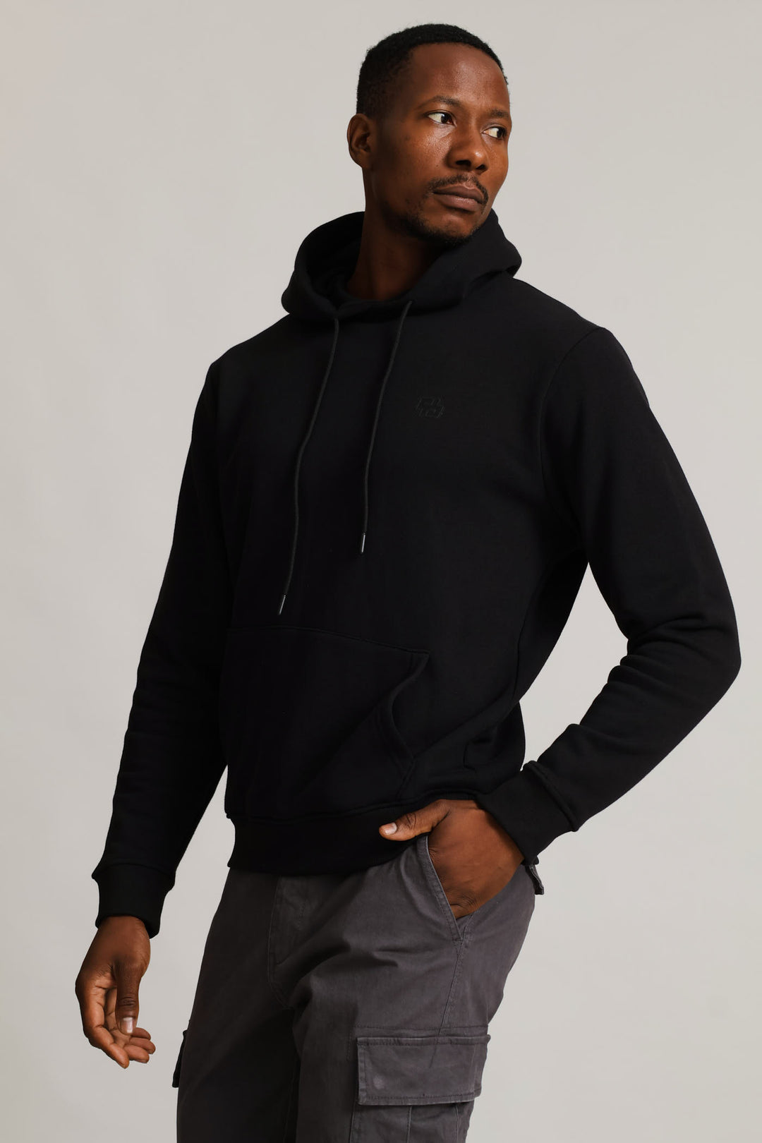 Hoody Pullover - Black