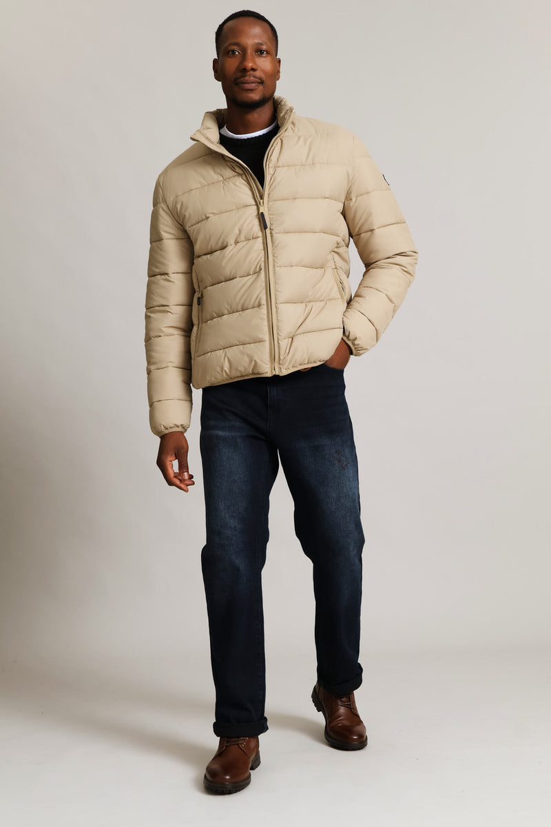 Basic Puffer - Taupe