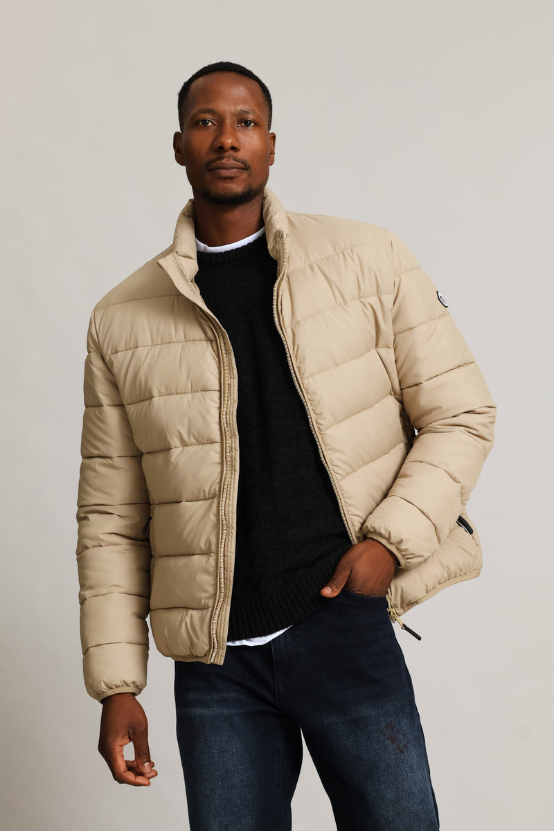 Basic Puffer - Taupe