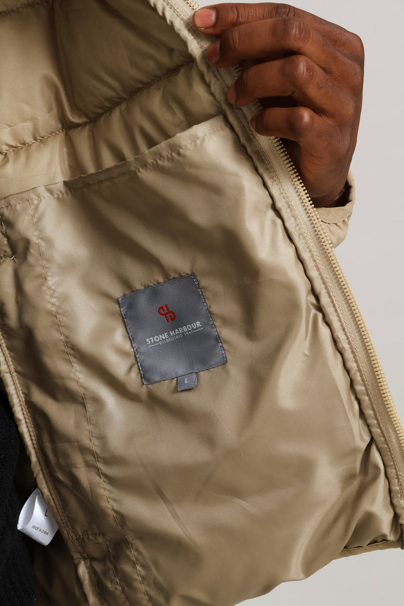Basic Puffer - Taupe