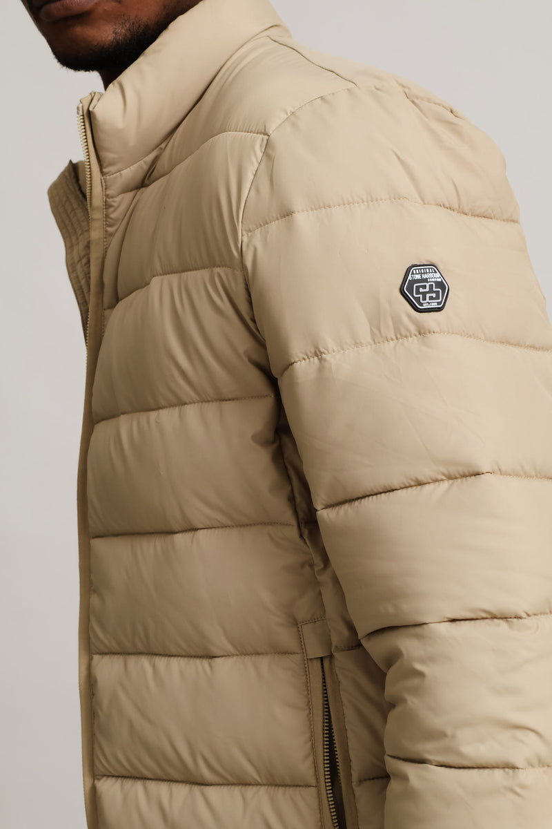 Basic Puffer - Taupe
