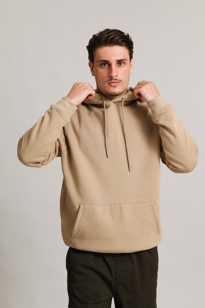 Hoody Pullover - Taupe