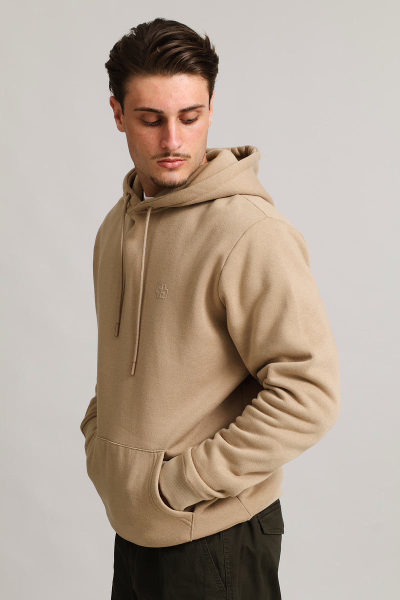 Hoody Pullover - Taupe