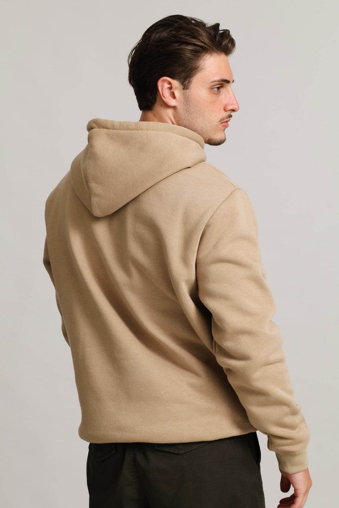 Hoody Pullover - Taupe