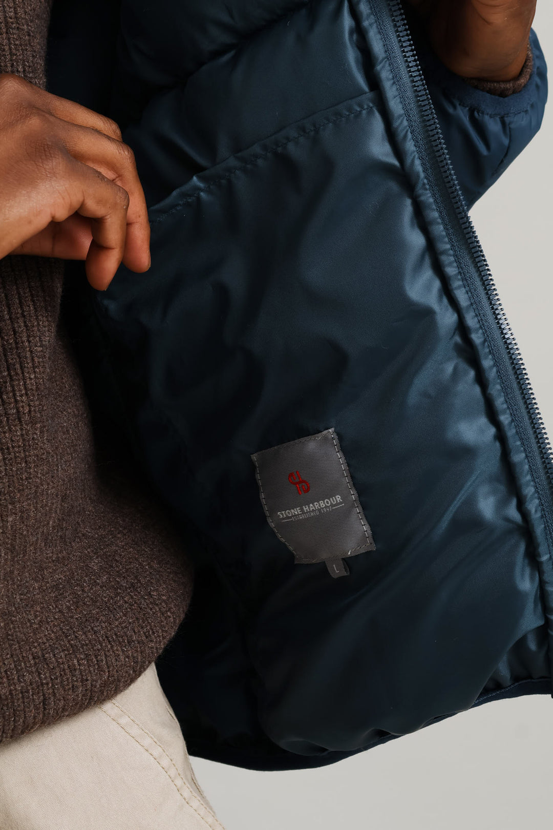 Basic Puffer - Petrol