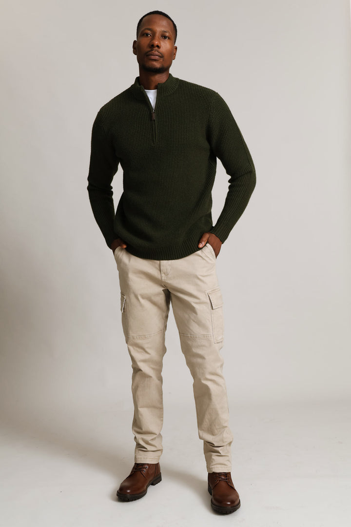 Cargo Pocket Pant - Stone