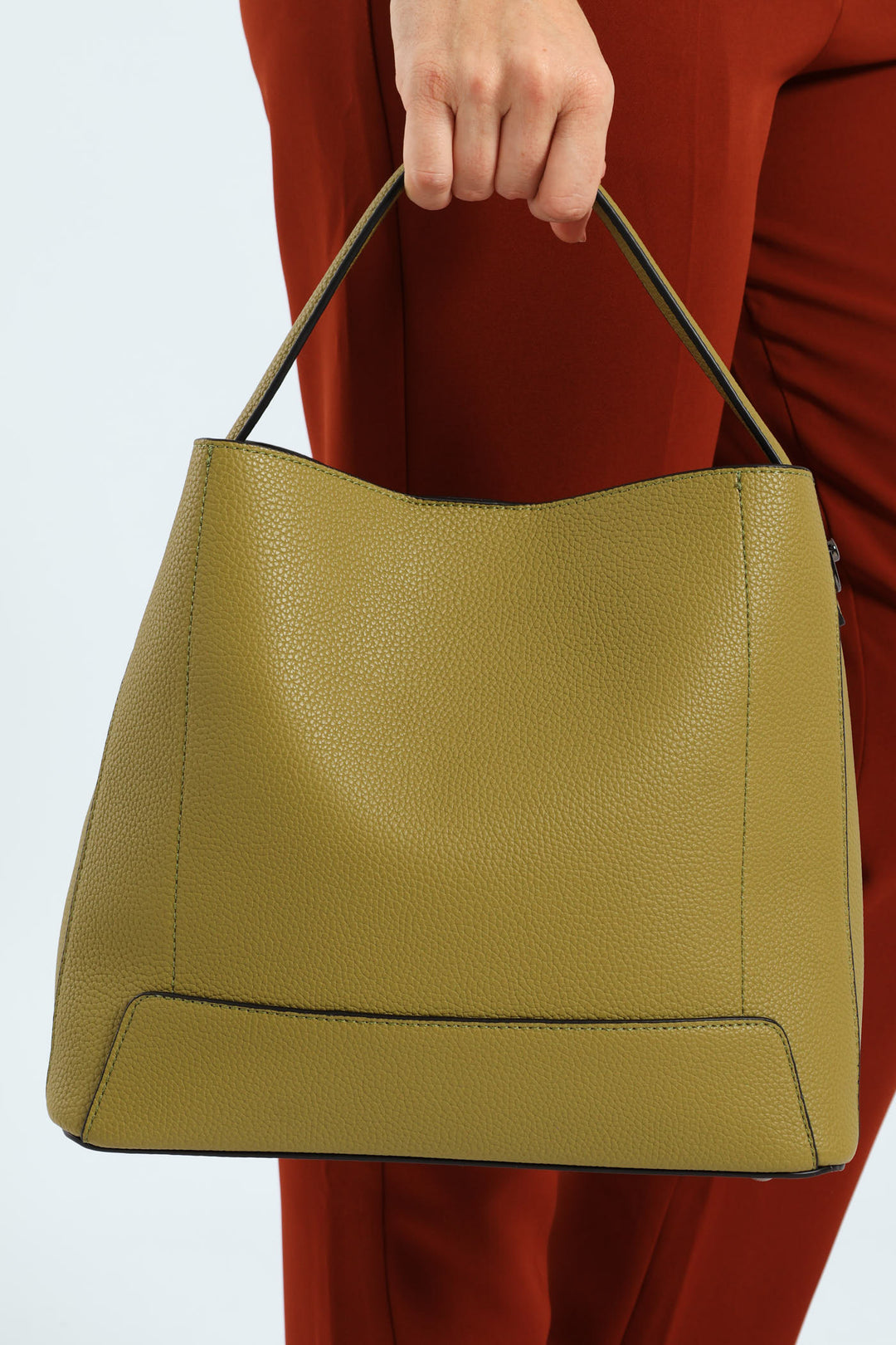 Madison Bucket Bag - Yellow