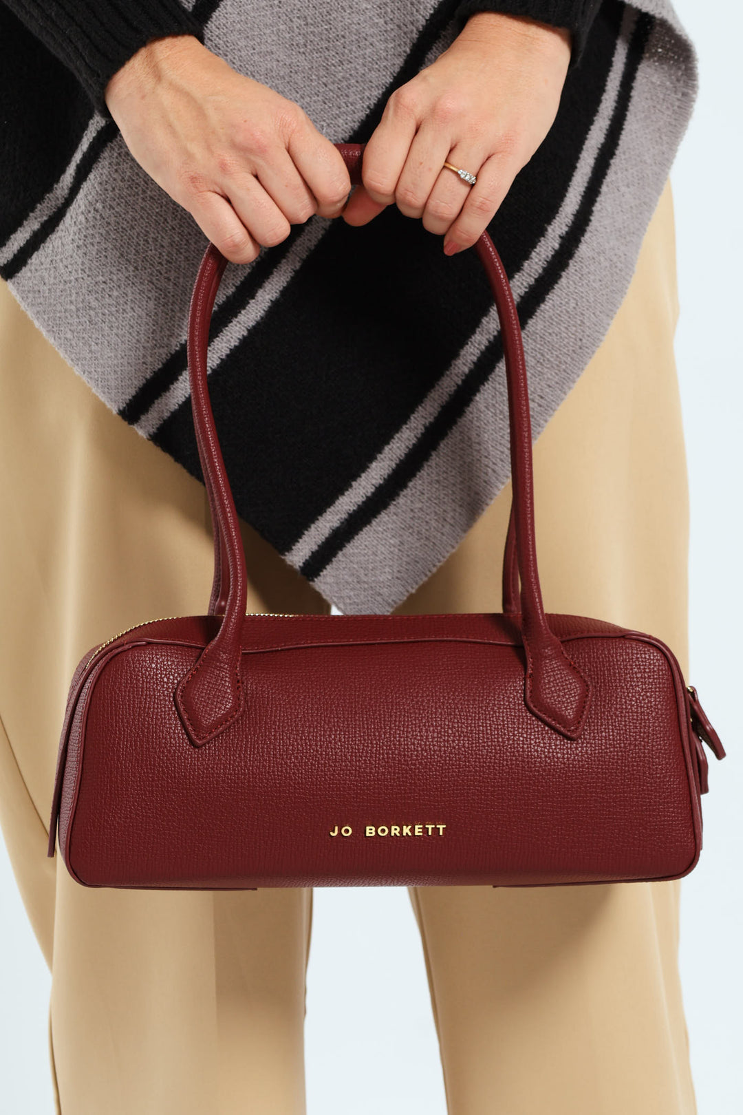 Samantha Shoulder Bag - Burgundy