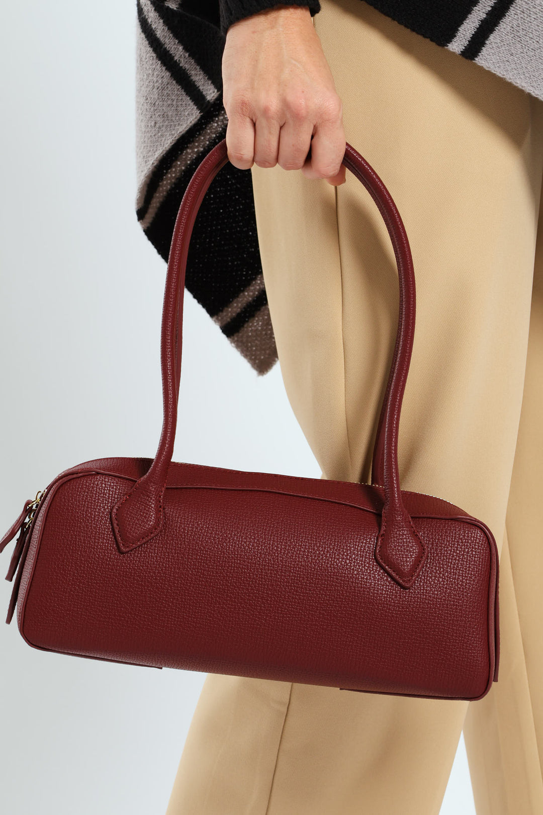 Samantha Shoulder Bag - Burgundy