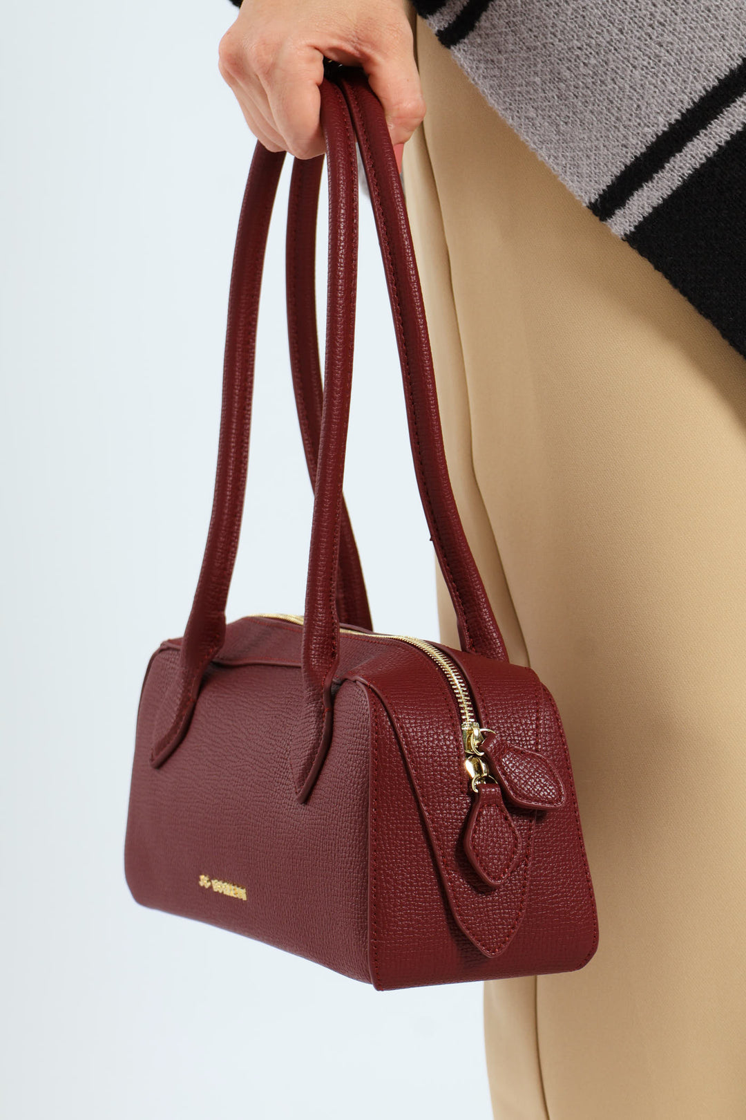 Samantha Shoulder Bag - Burgundy
